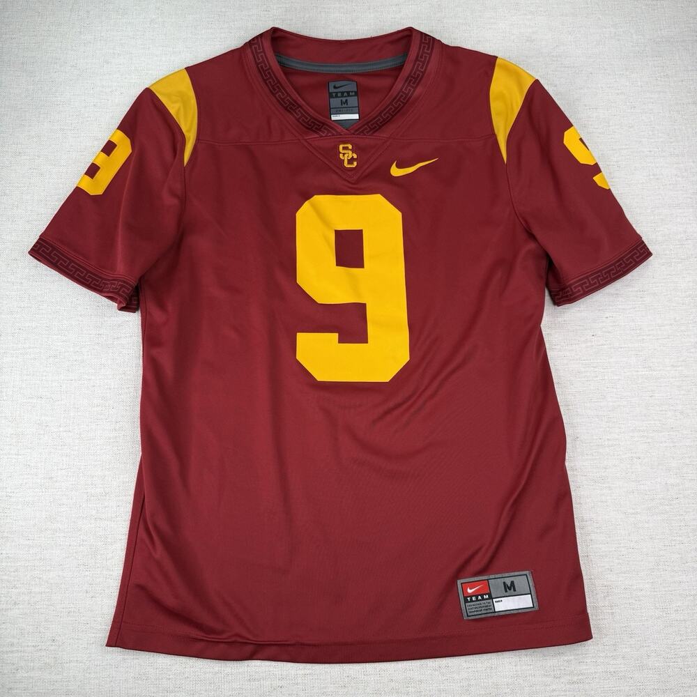 Nike Team USC Trojans #9 JuJu Smith-Schuster Football Game Jersey Size M